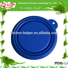 Durable excelente projeto Silicone colapsável Pet água alimentador